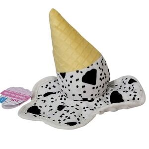 BARK BOX Barkbox Chocolick Chip‎ Cone of Shame Crinkle Dog Toy Size L NWT